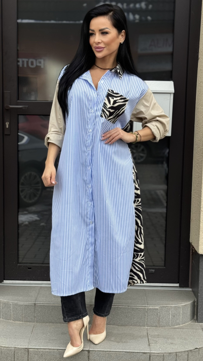 Dlhá dámska košeľa – Nataša